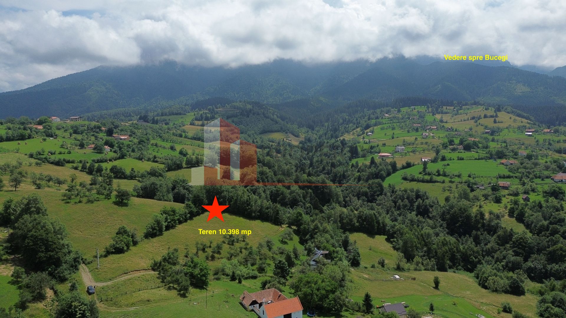 Teren Sohodol 10.398 mp  cu vedere panoramica - imaginea 3