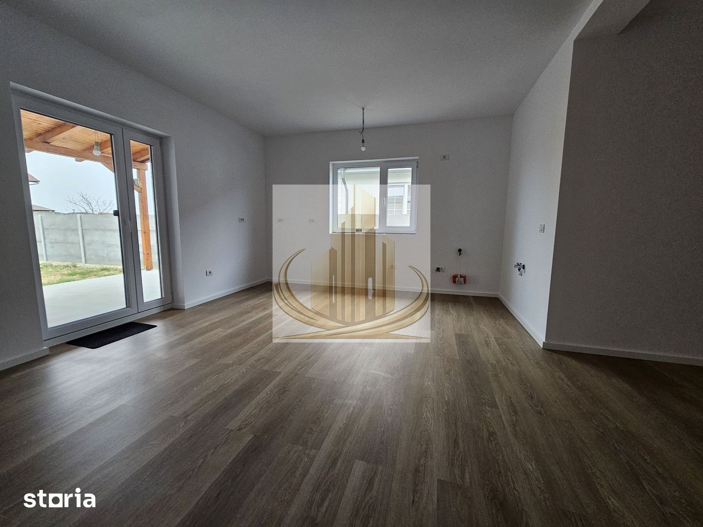 1/2 duplex nou, 3 camere 2 băi, Mănăstirea Şag 91mp pe parter - imaginea 3