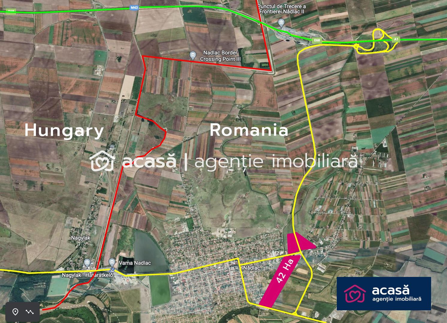 Imagine 7 - Teren industrial 42 ha Vama Nadlac
