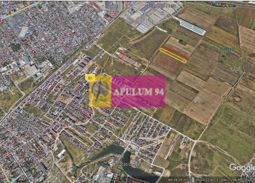 Teren 7500mp-Fundeni Dobroesti