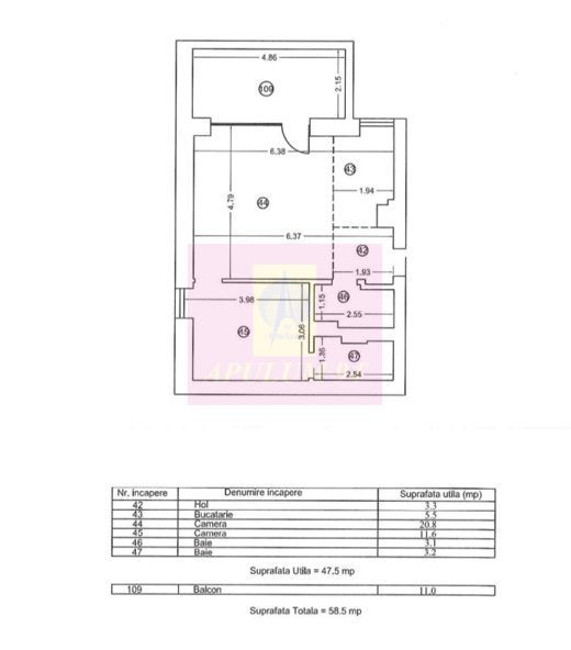 Apartament de Top în Vogh Olimp - imaginea 3