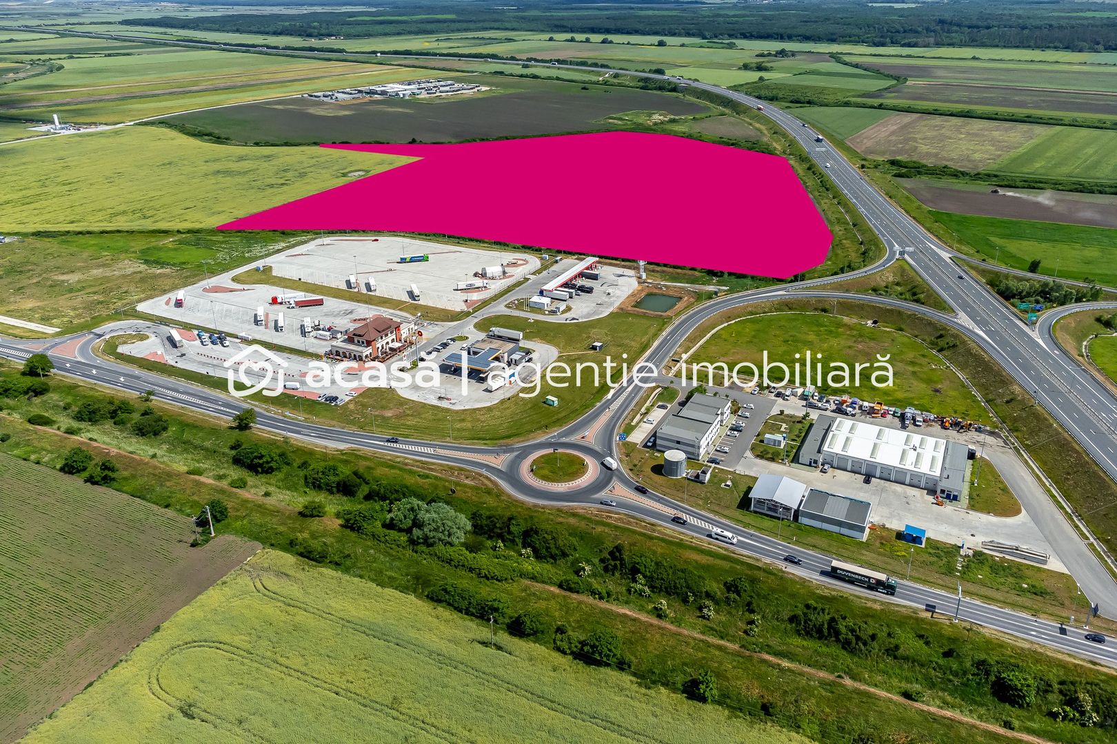 Imagine 6 - Investiție strategică: Teren cu PUZ pentru un parc logistic