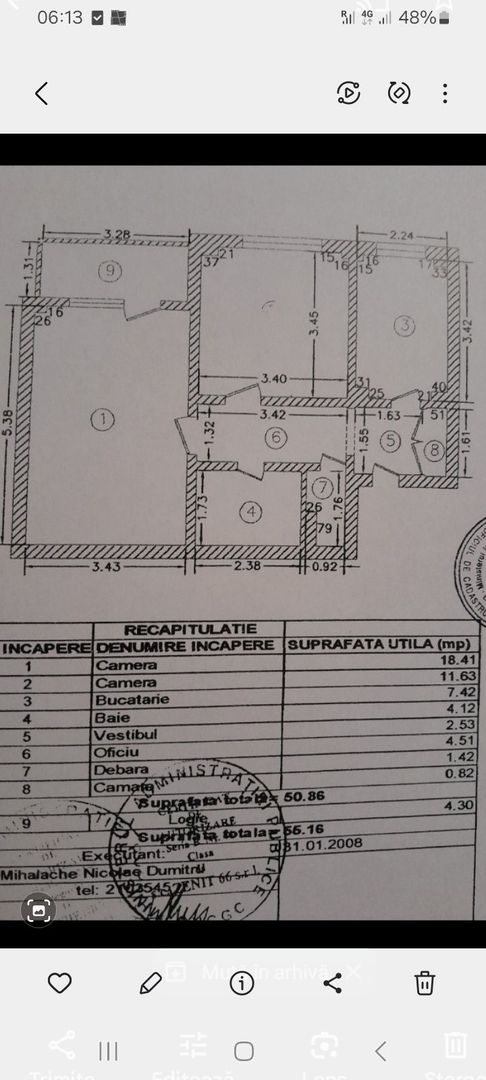 Apartament de vânzare