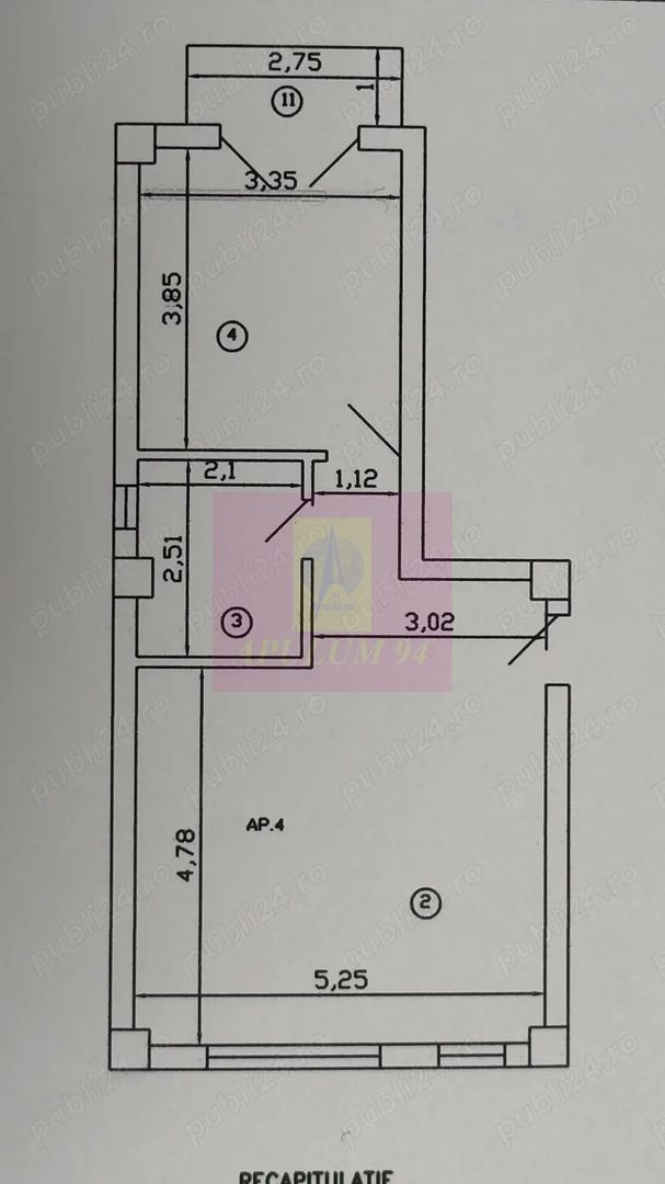 Vanzare apartament 2 camere Fundeni- Dobroesti