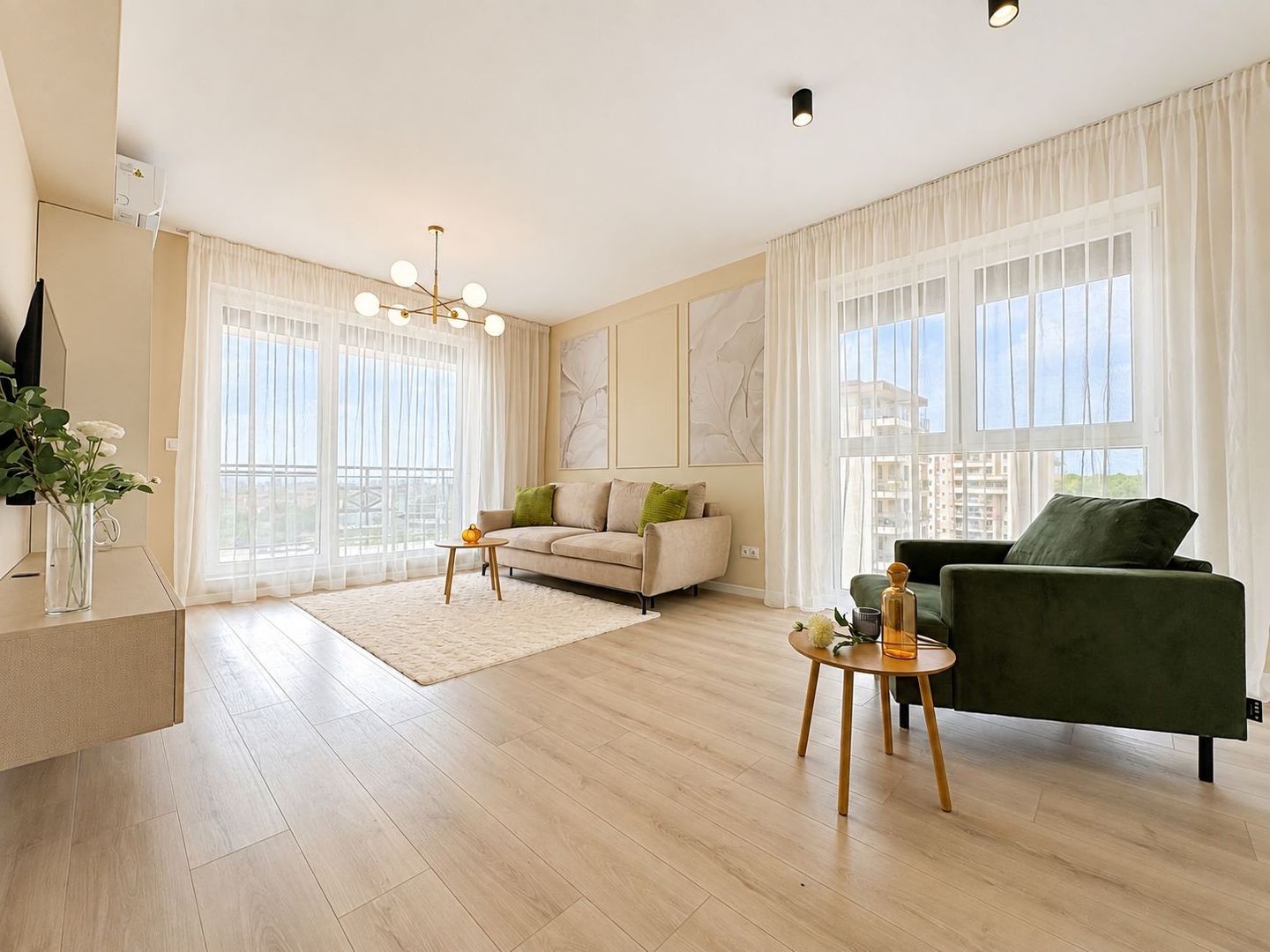 COM 0% Apartament nou cu 3 camere si gradina | Denya Forest - imaginea 3