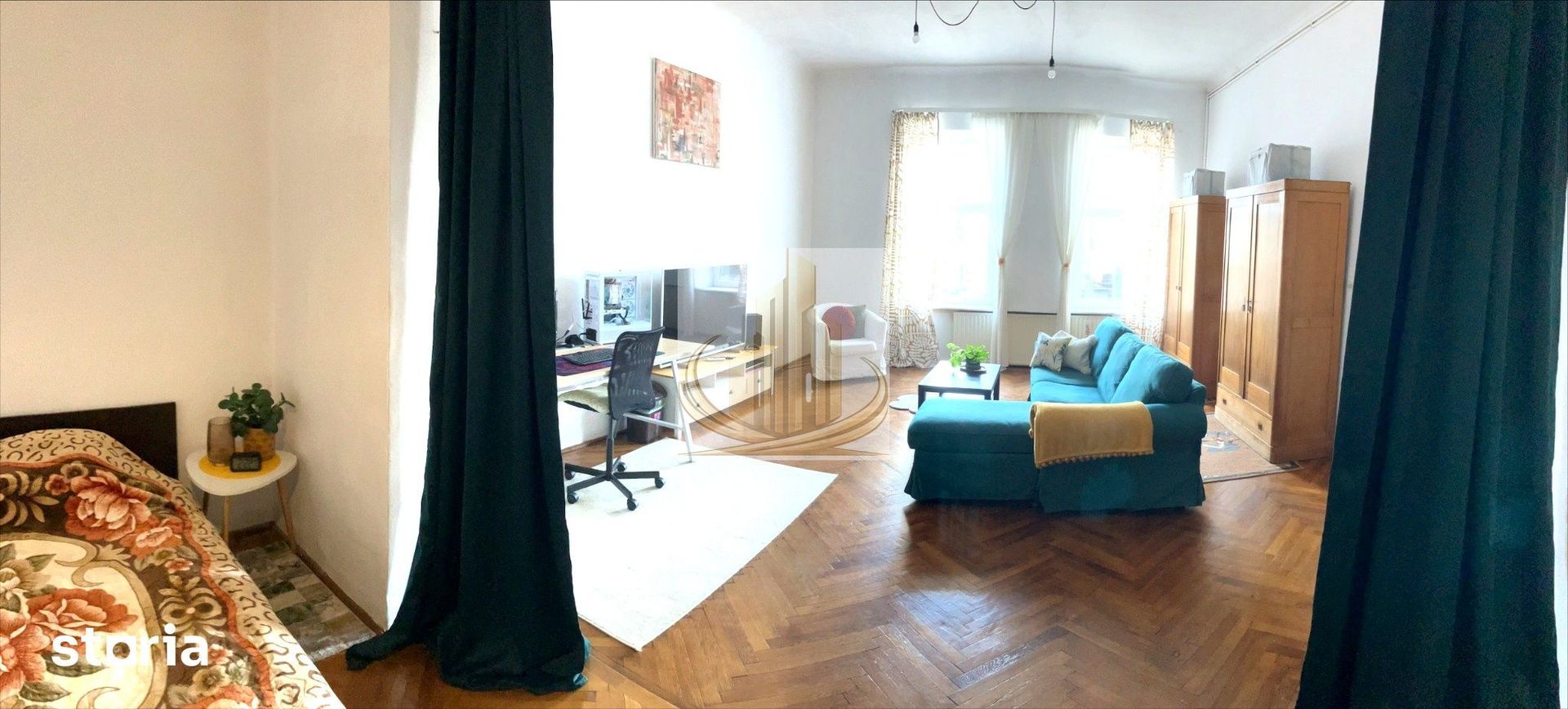 Badea Cârțan | Apartament 2 camere |84 mp utili|Etaj 1|Curte + boxă - imaginea 3