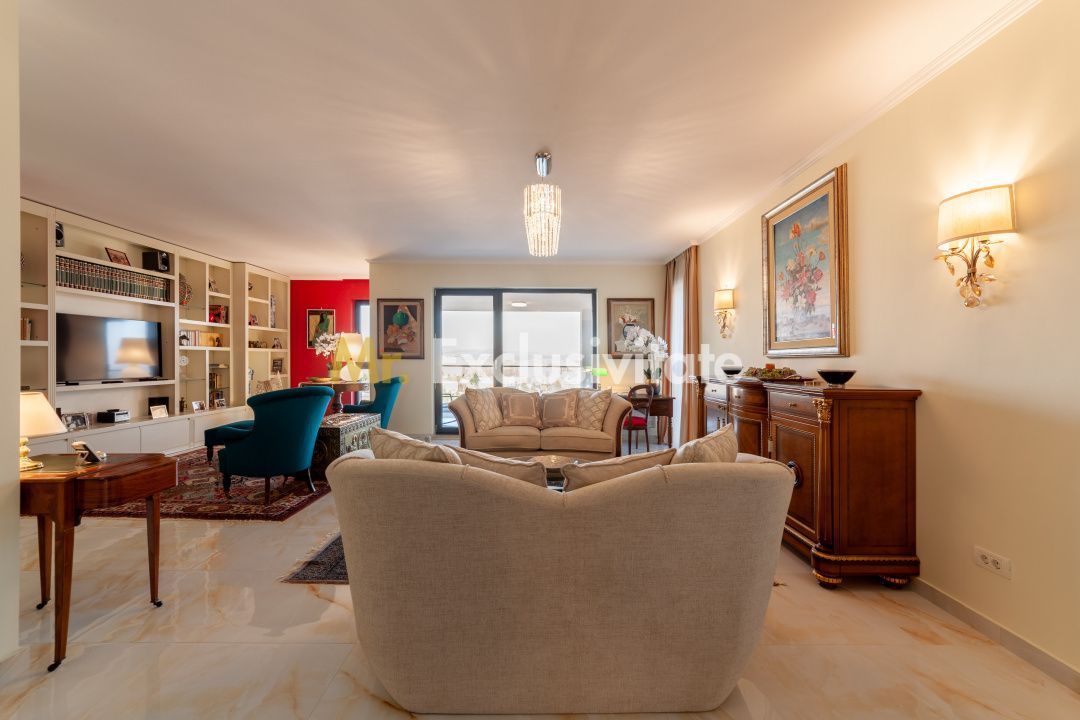 Apartament ultracentral - 3 camere, 167 mp, 2 terase, 2 locuri de parc subterane - imaginea 6