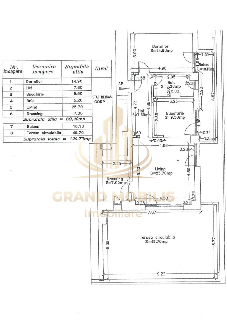 Apartament Penthouse IRIS Armoniei - Nou si mobilat ! - imaginea 11
