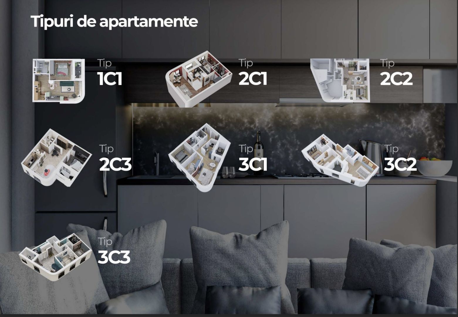 Imagine 1 - De vânzare apartamente noi în XCity Towers Timișoara! Comision zero!