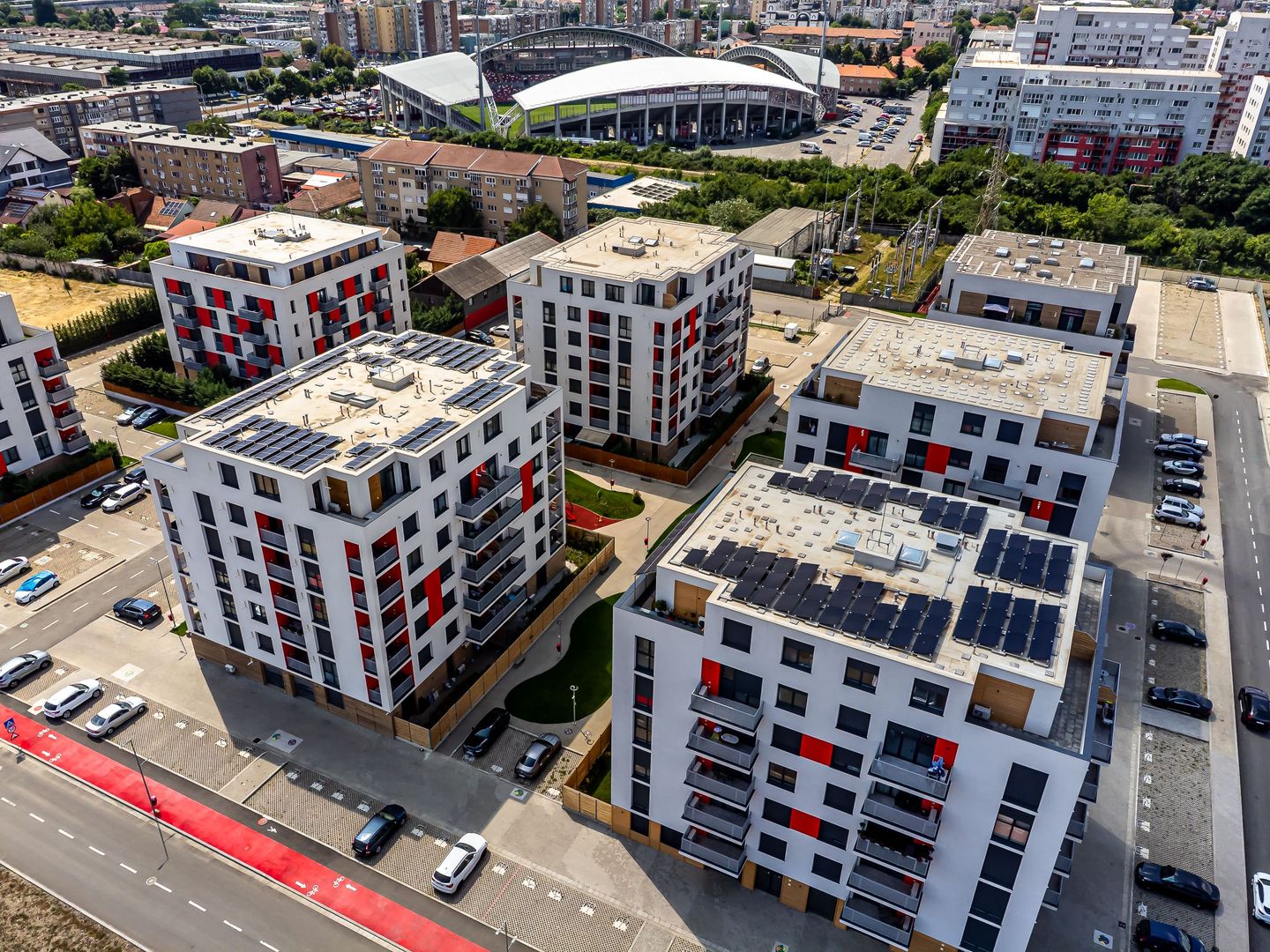 Apartament 2 camere la etajul 2 în bloc R39 Ared City