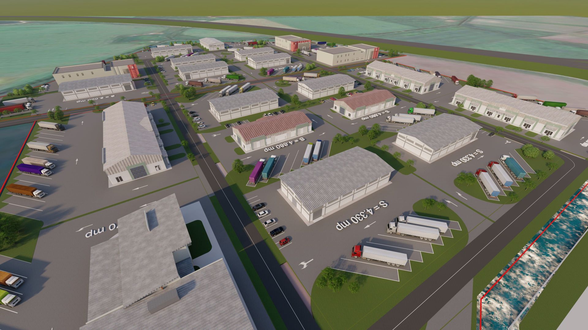 Imagine 8 - Investiție strategică: Teren cu PUZ pentru un parc logistic