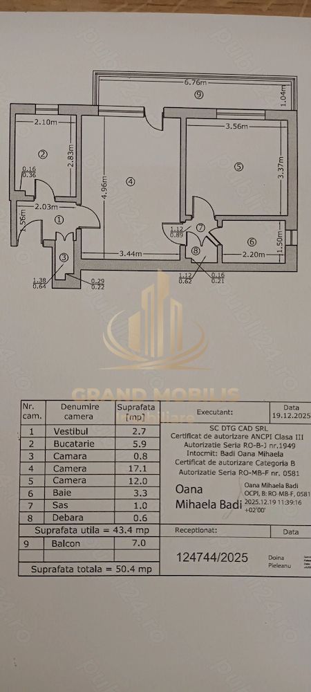 Apartament 2 camere vis a vis de Spitalul Marie Curie - imaginea 10
