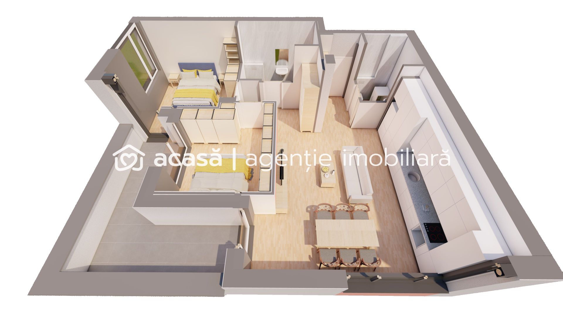 Imagine 3 - De vanzare PENTHOUSE într-un bloc nou marca ARED Comision 0%