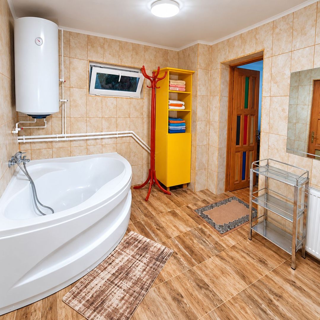 Casă cu grădină, saună și ciubăr în Băile Herculane | 2 zone de locuit - imaginea 14