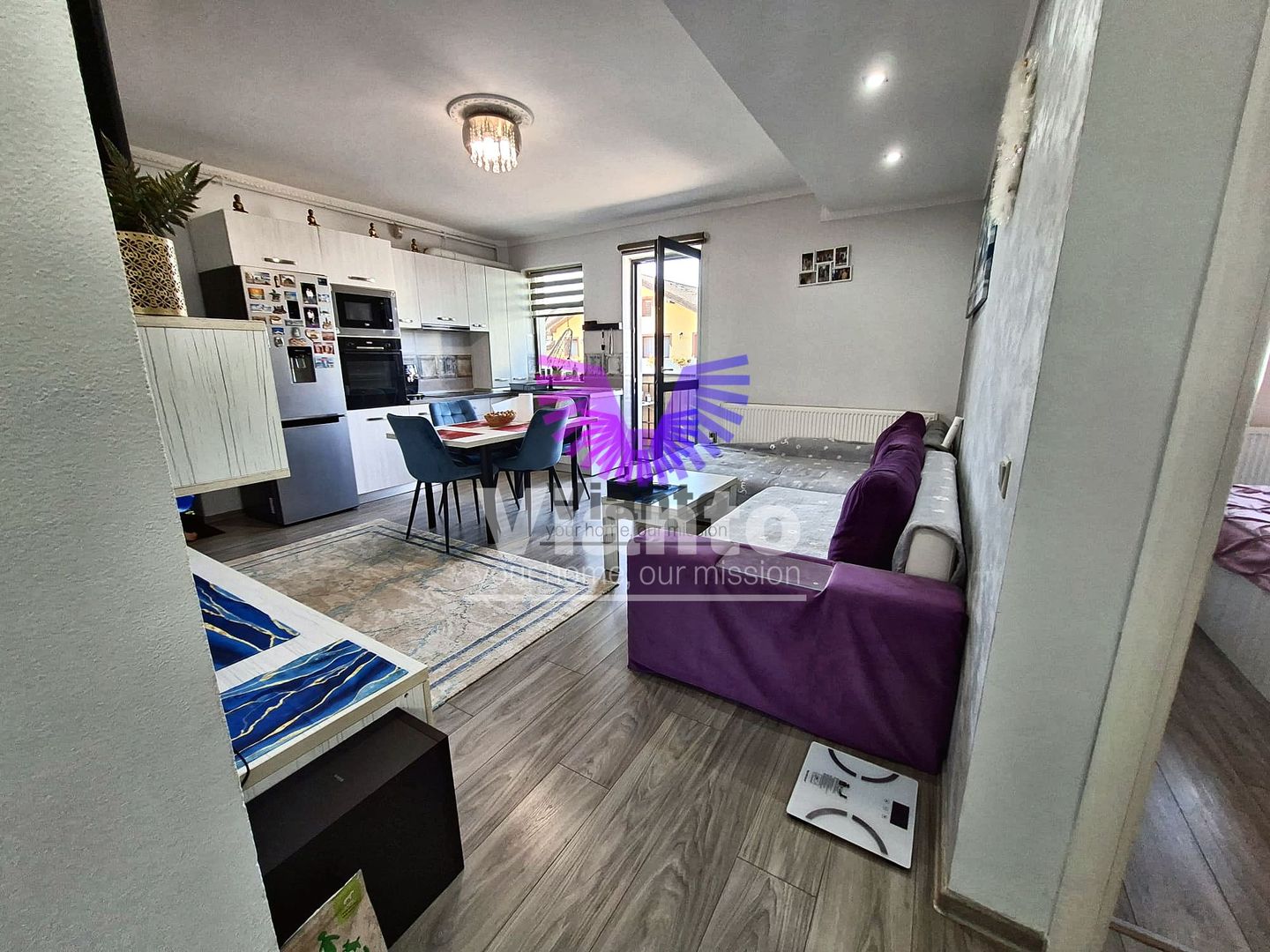 Apartament 3 camere mobilat si utilat 57 mp si loc de parcare - Selimbar