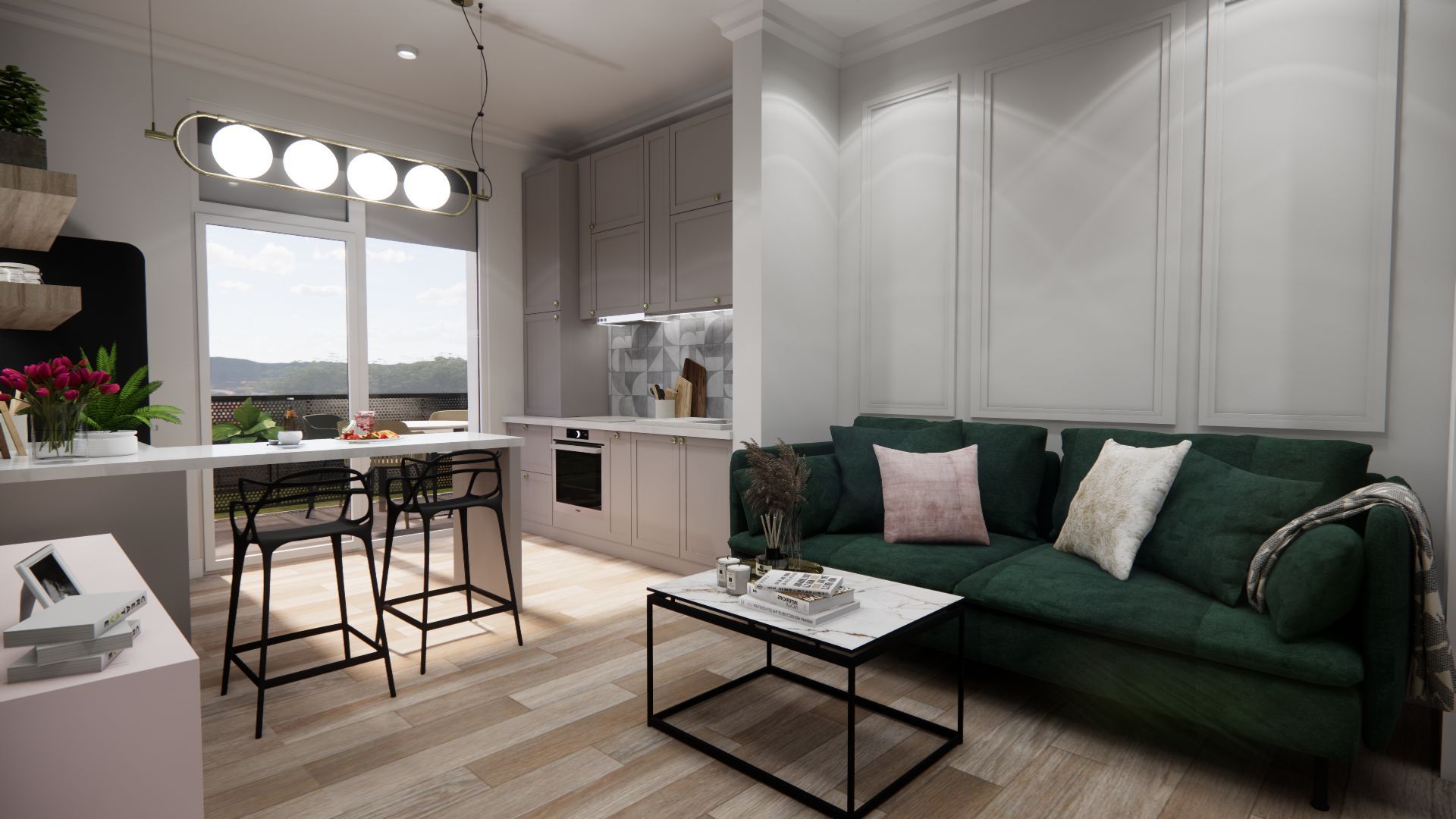 Imagine 1 - Apartament cu 2 camere– ARED R39