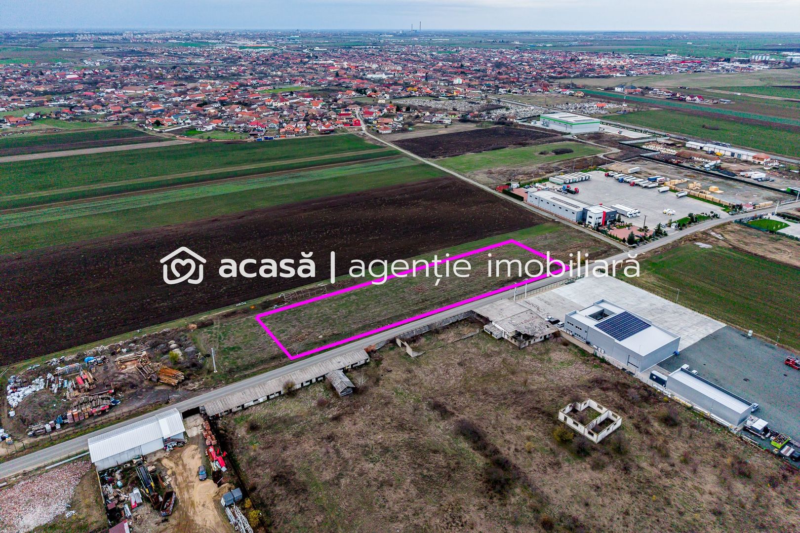 Imagine 7 - Teren cu acces DN7 și A1, ideal pentru dezvoltări industriale