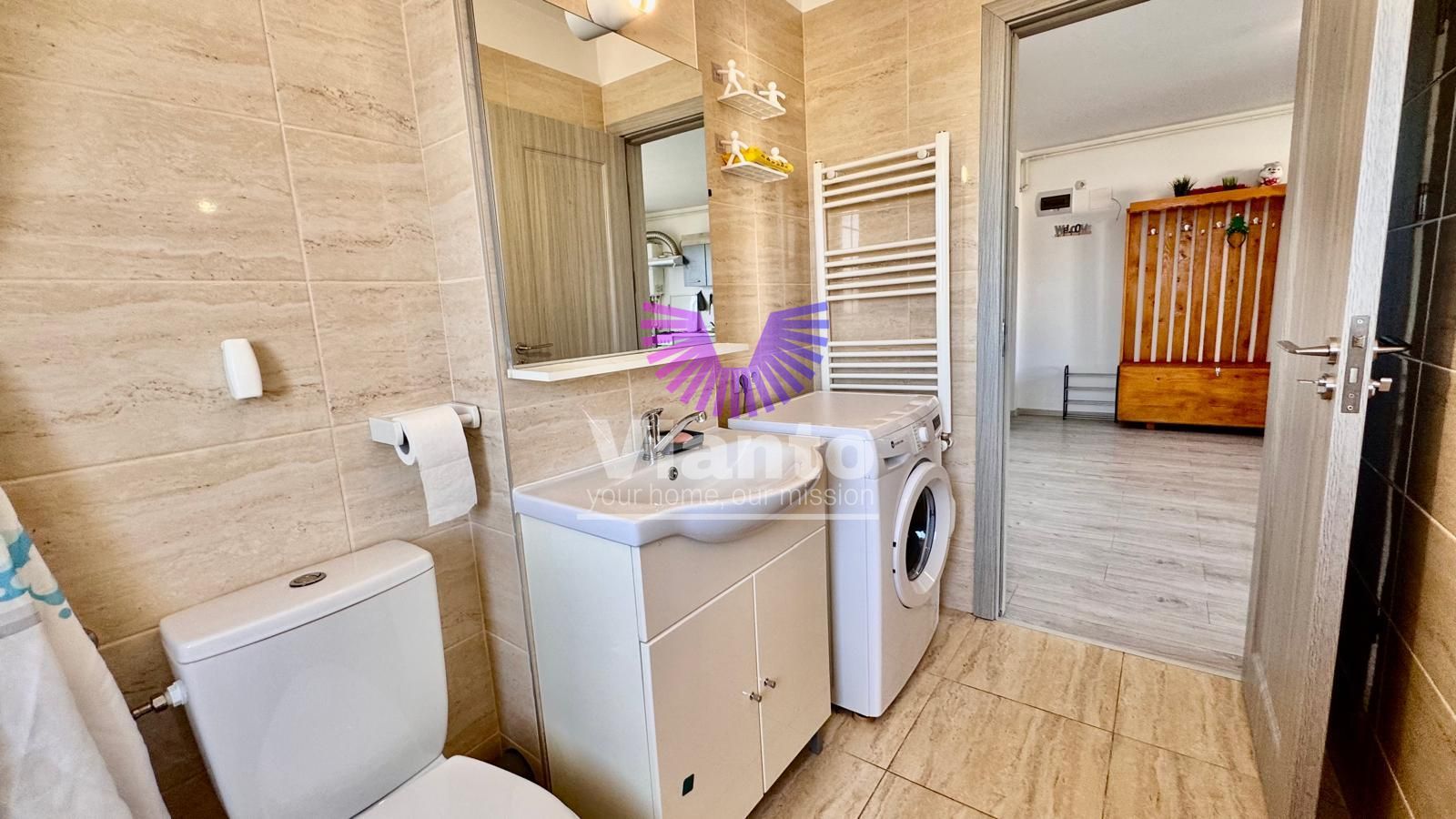 Apartament 2 Camere utilat si mobilat cu balcon si Parcare - Cartier Arhitectilor