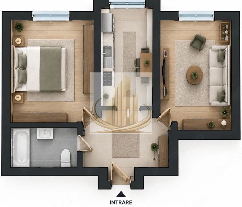 Apartament II camere decomandat   Complex Carol City Park, - imaginea 6