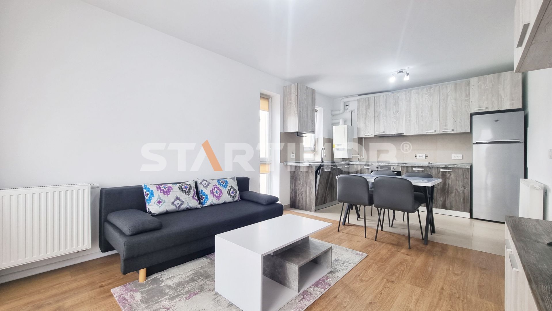 Apartament mobilat Coresi cu parcare si boxa