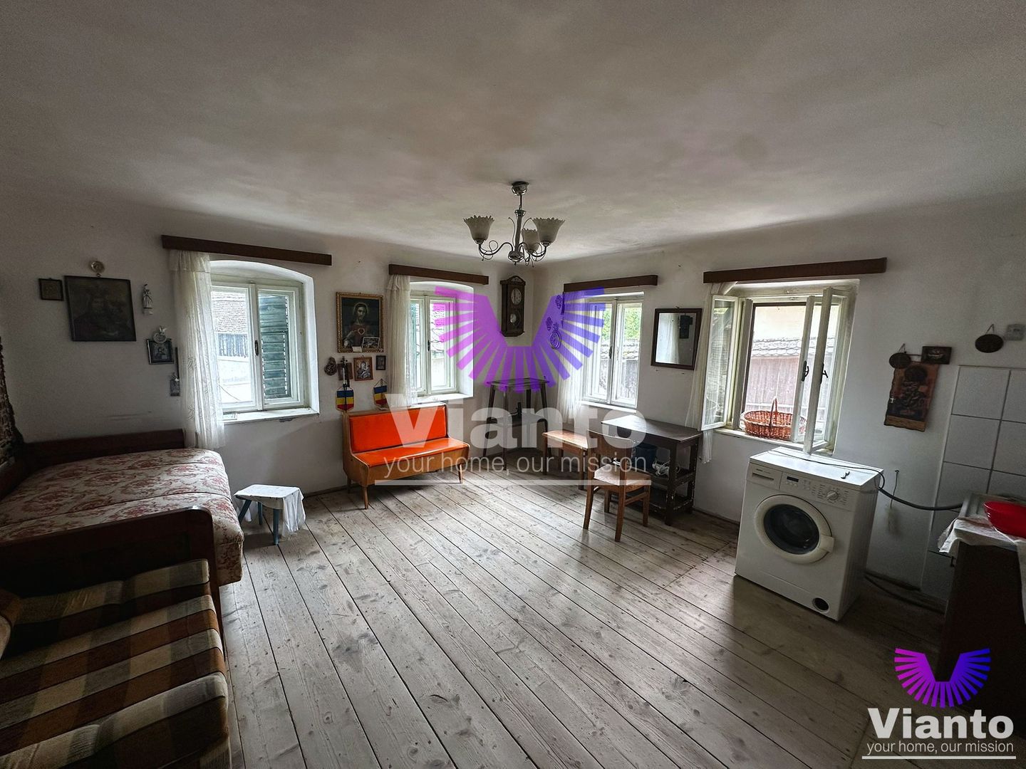 Casa individuala 3 camere cu teren 1100mp - Fantanele