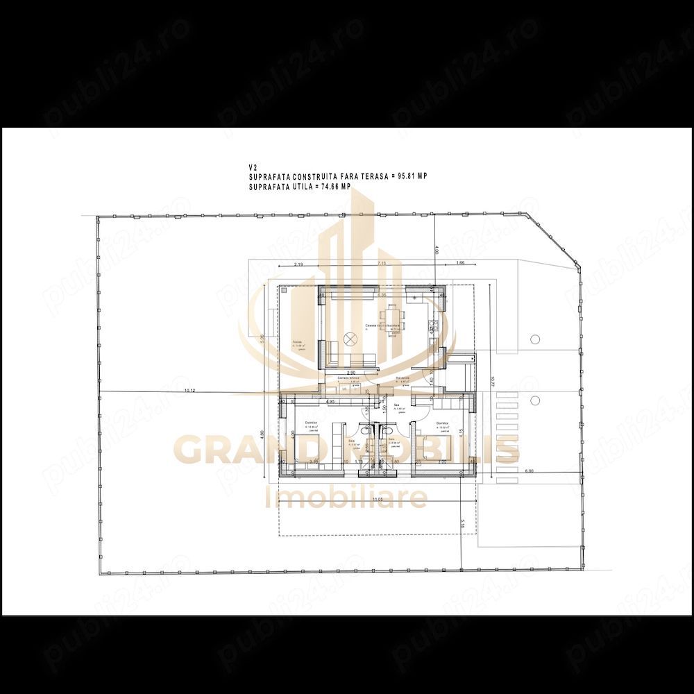 Casă individuala Sânmihaiu Român | 3 Camere | Teren 536 mp - imaginea 6