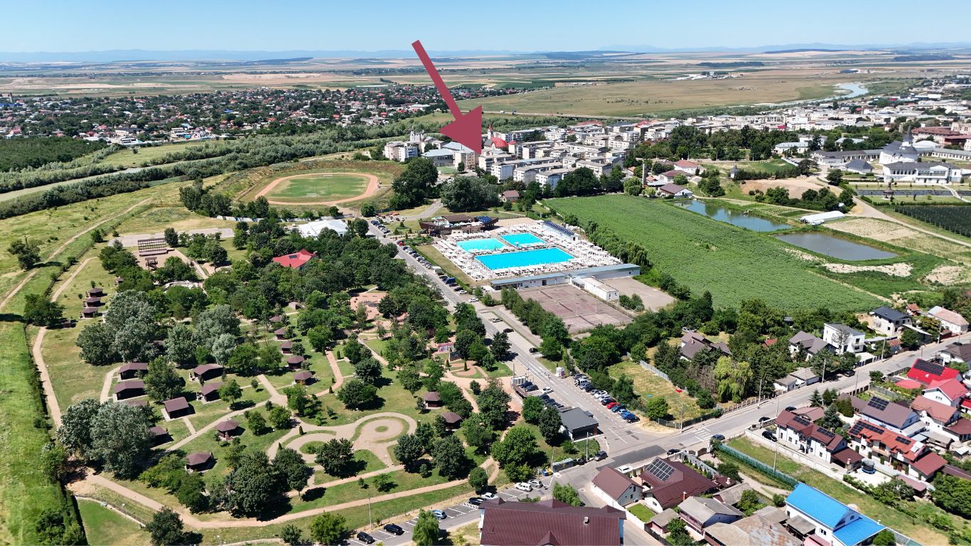 Spațiu comercial 159 mp intrare Strand lângă viitorul Aqua Park Roman