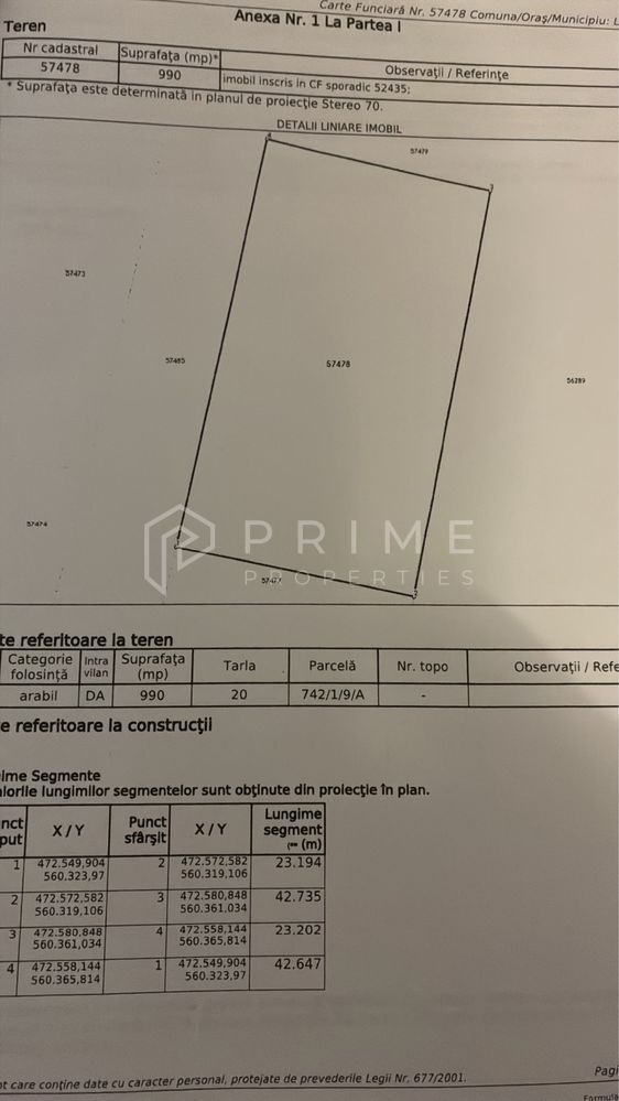 Teren Intravilan cu View Superb – 500 mp sau 1000 mp | Com. Livezeni - imaginea 3