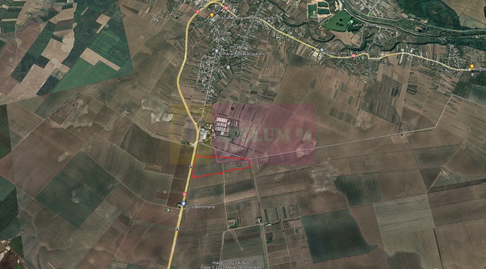 Teren 40ha Adunatii Copăceni | Industrial/ Logistic