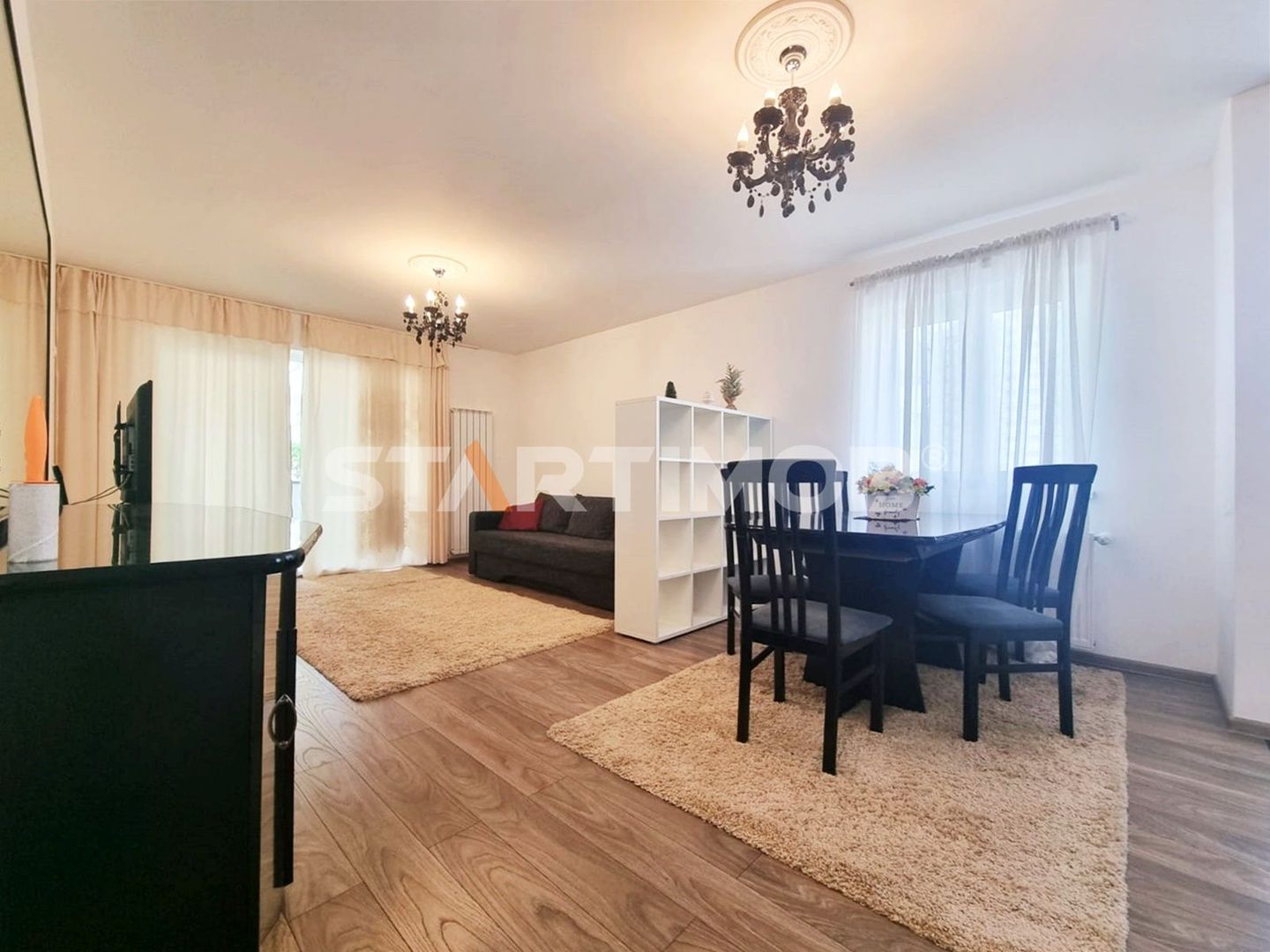Apartament 2 camere mobilat zona Coresi