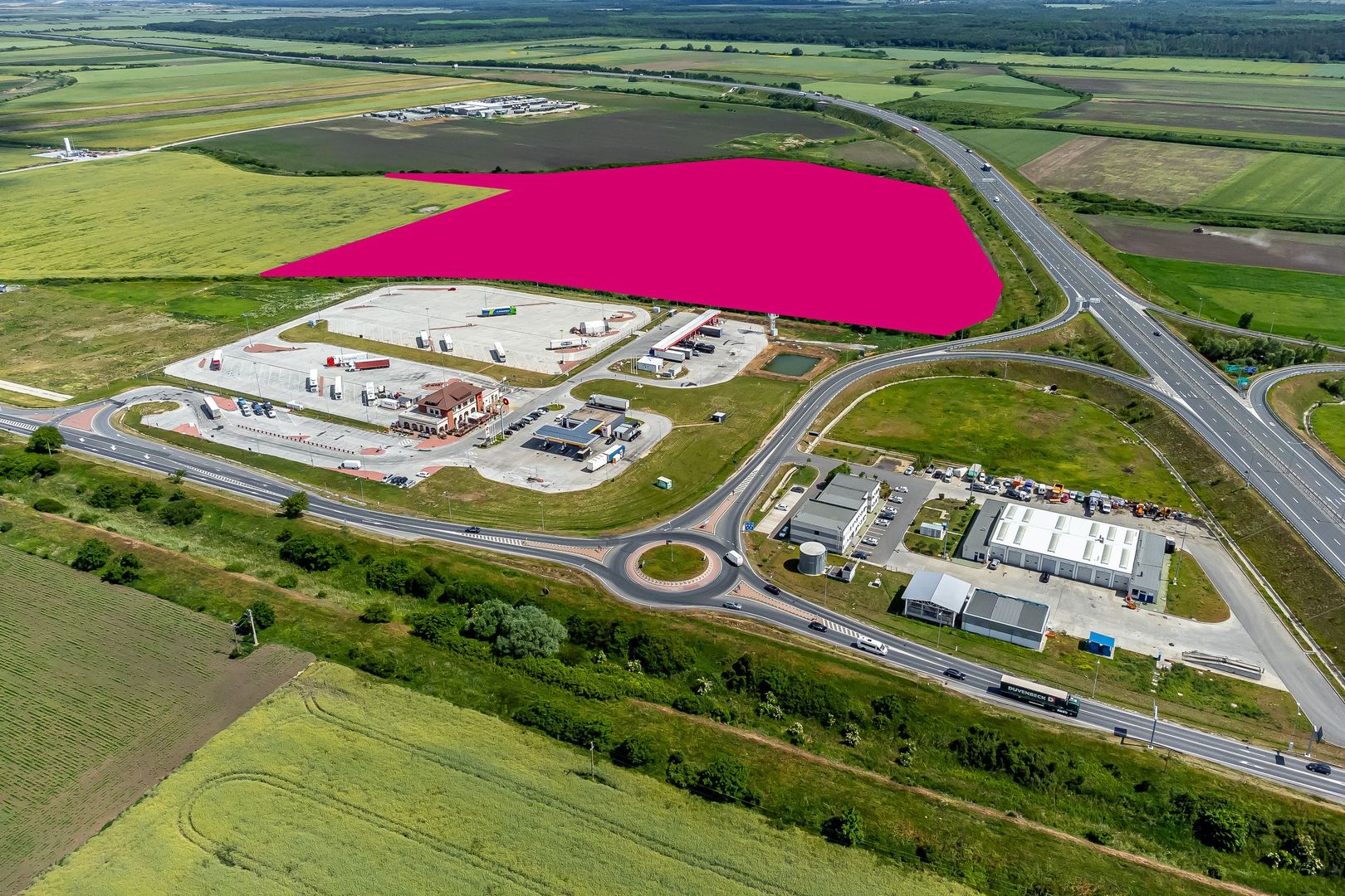 Imagine 6 - Investiție strategică: Teren cu PUZ pentru un parc logistic