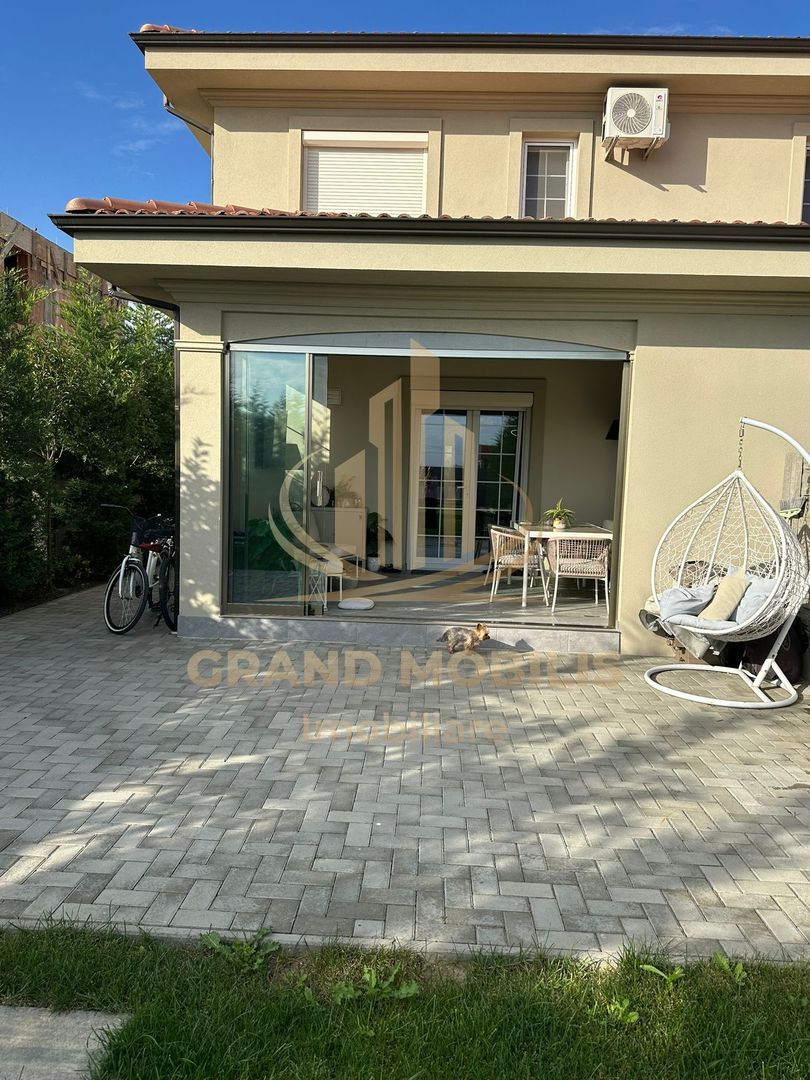Casa in stil mediteranean, ultrafinisată 5 camere, 3 bai + curte. - imaginea 18