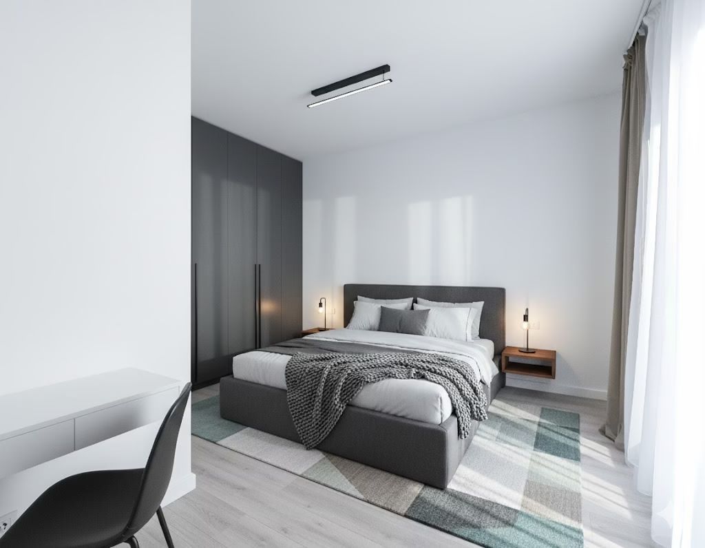 Apartamentul nr. 27 | 2 camere decomandat | Etaj 3 | Terasă 12,14 mp | - imaginea 4