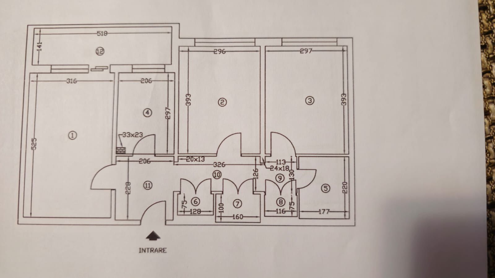 Apartament 3 camere decomandat, 72mp, in Bucuresti, cartierul Berceni
