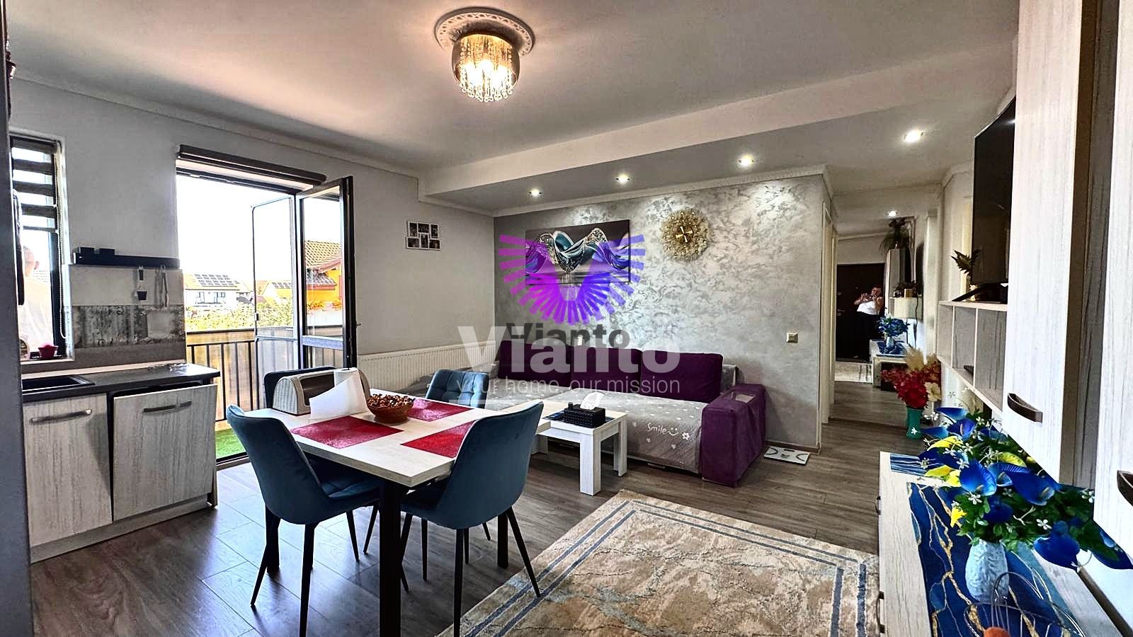 Apartament 3 camere mobilat si utilat 57 mp si loc de parcare - Selimbar
