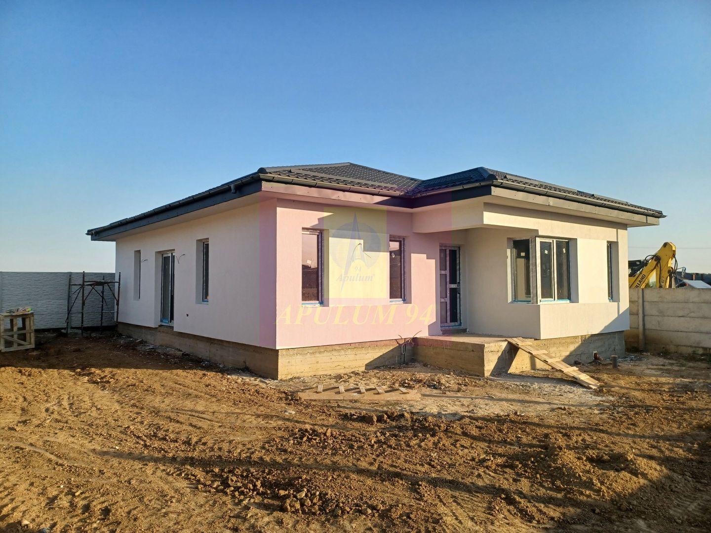 Dragomirești casă parter 4 camere 2 băi, terasă, apă, canalizare, gaze