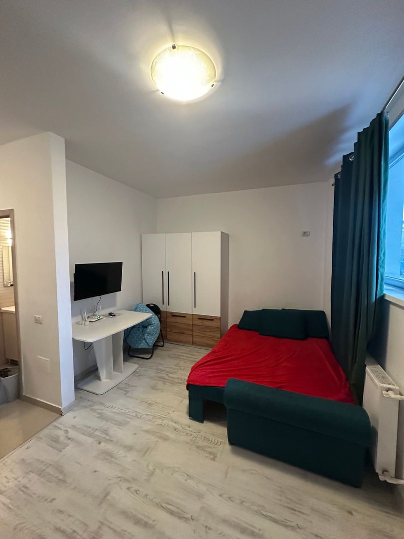 Garsoniera de inchiriat in militari residence/ demisol inalt - imaginea 2