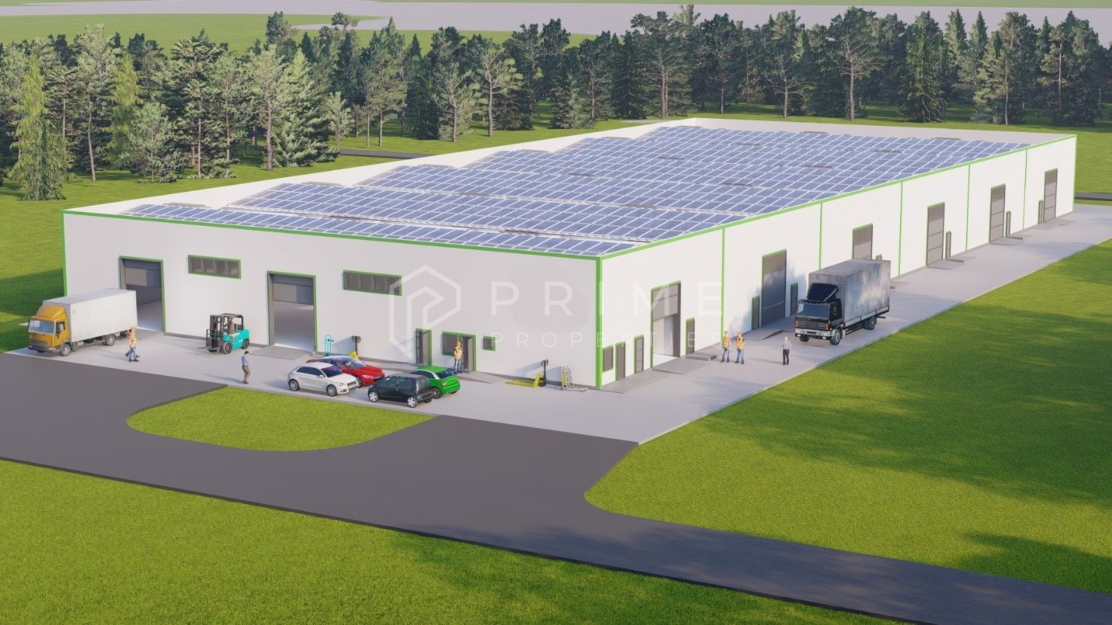 Spații industriale de închiriat, Parcul Industrial Ungheni - imaginea 3