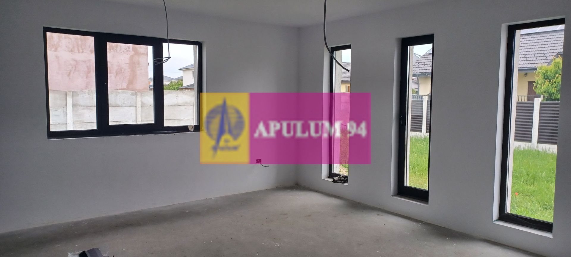 Casă nouă 3 camere parter, curte 443 mp, Săbăreni