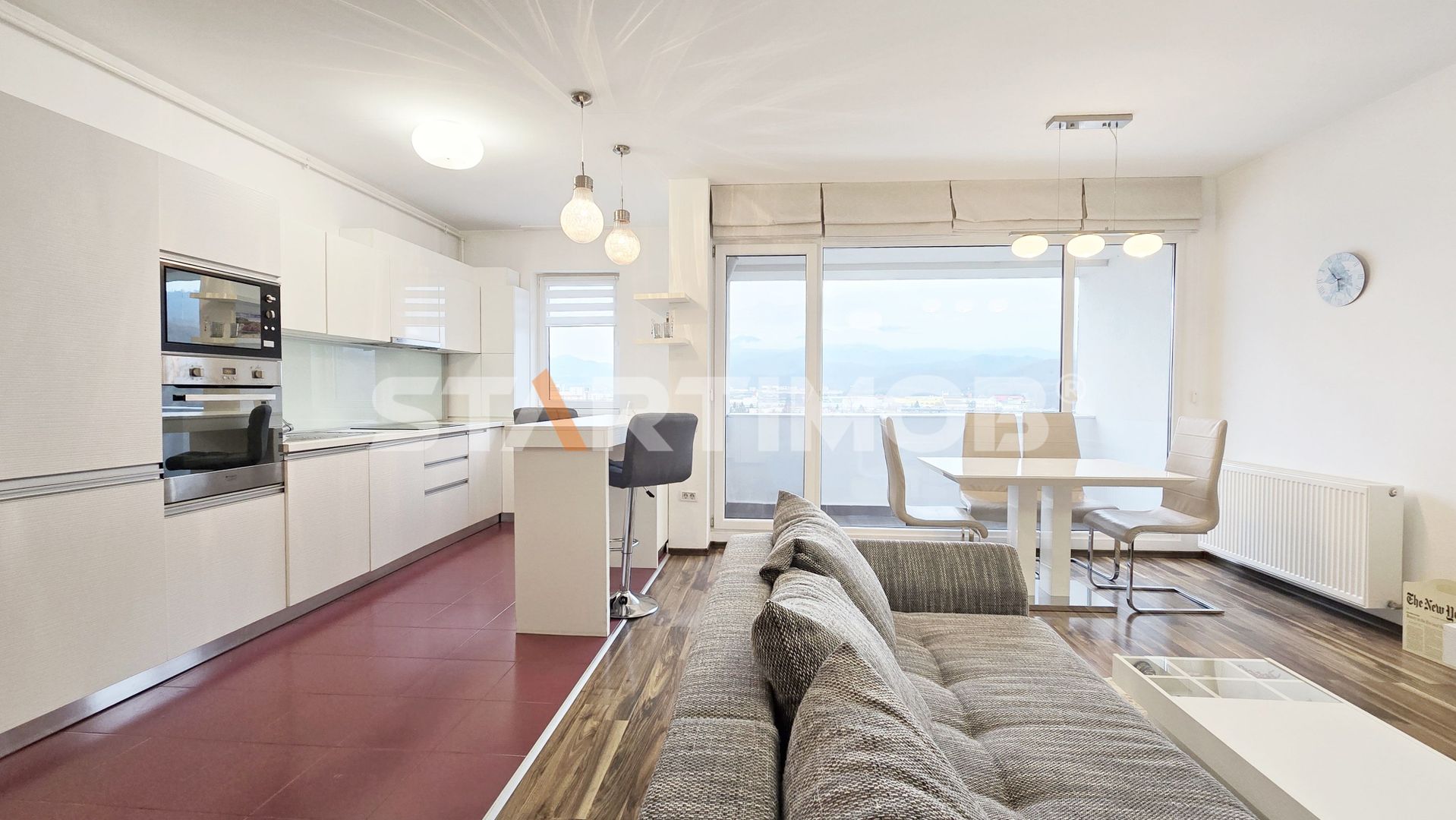 Apartament mobilat doua camere Alphaville