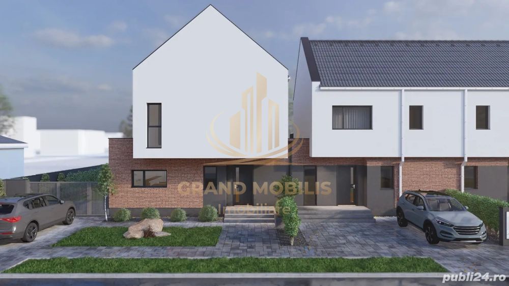 Triplex Modern Sacalaz| 80 mp | 3 Camere | 200 mp Teren - imaginea 3