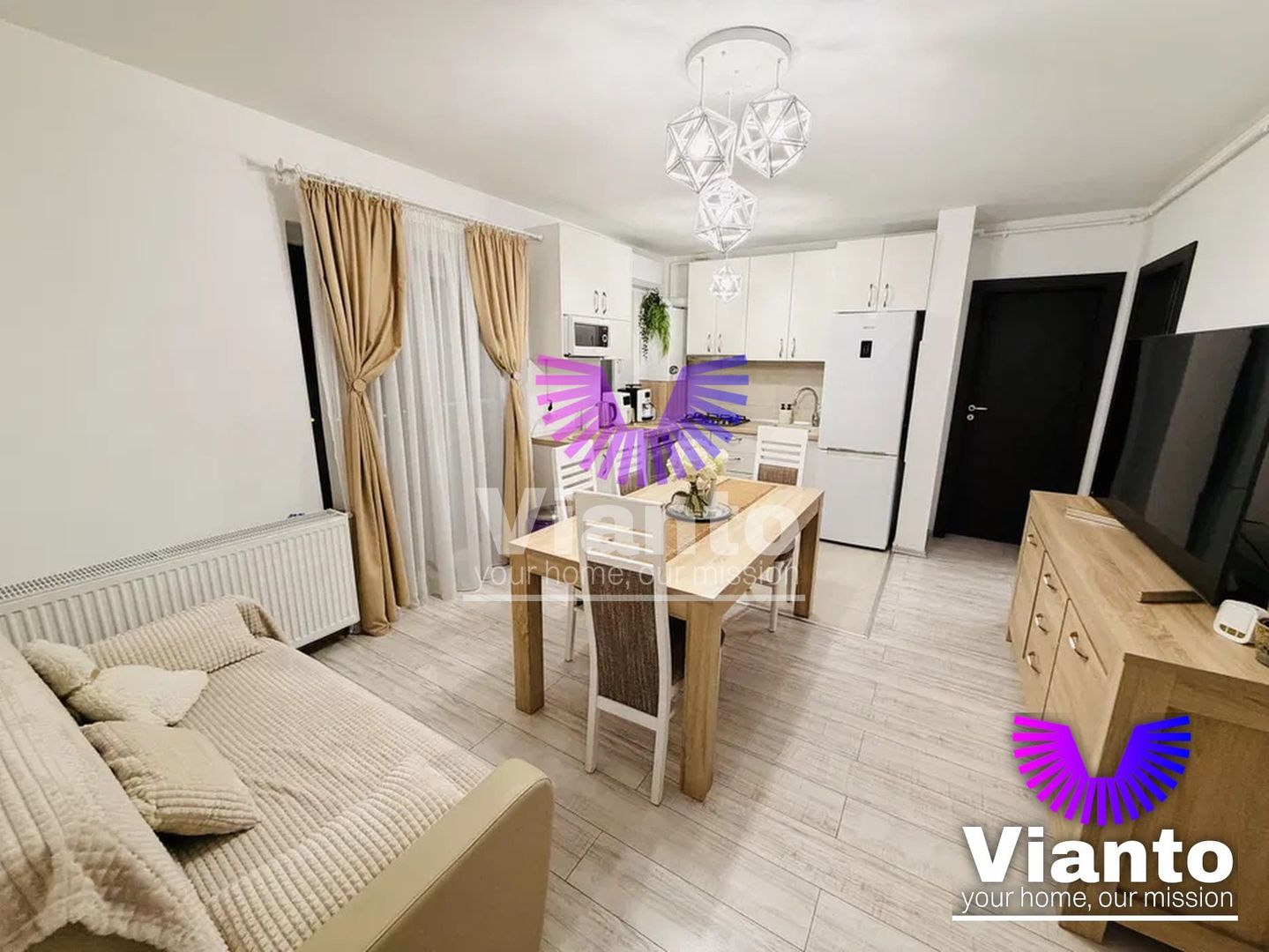 Apartament modern 3 camere + loc de parcare